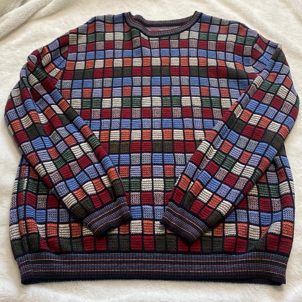 Thrifted sweater, size M